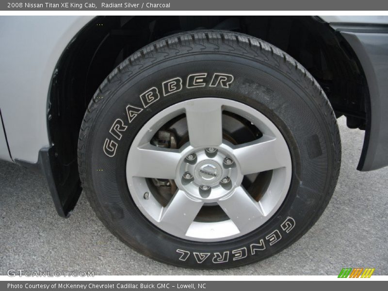 Radiant Silver / Charcoal 2008 Nissan Titan XE King Cab