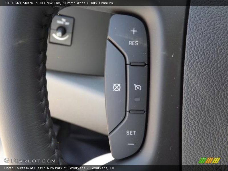 Summit White / Dark Titanium 2013 GMC Sierra 1500 Crew Cab