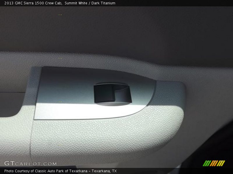 Summit White / Dark Titanium 2013 GMC Sierra 1500 Crew Cab