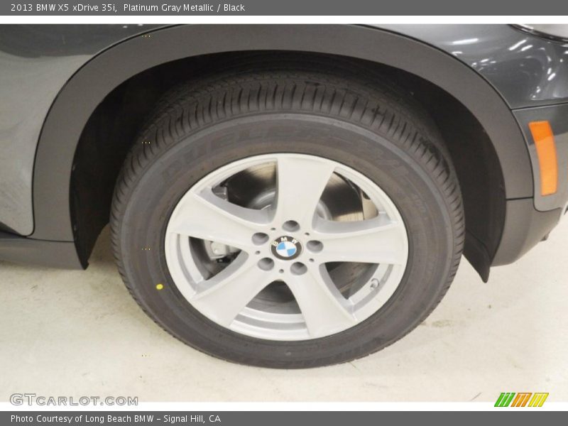 Platinum Gray Metallic / Black 2013 BMW X5 xDrive 35i