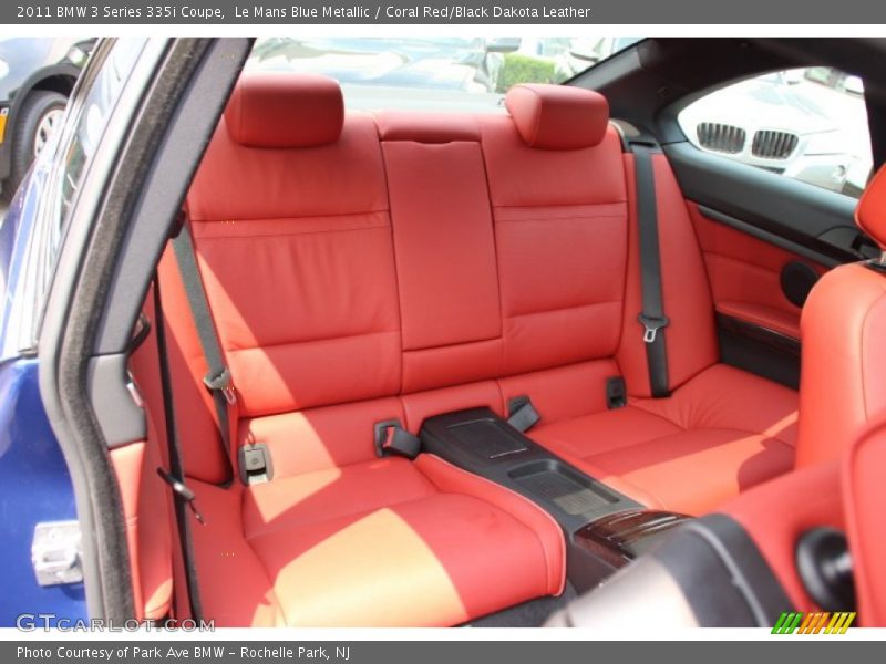 Rear Seat of 2011 3 Series 335i Coupe