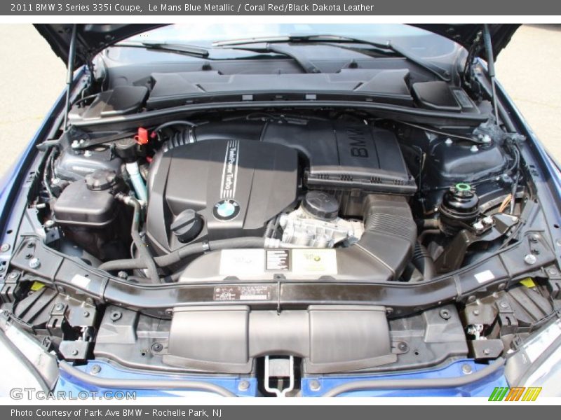  2011 3 Series 335i Coupe Engine - 3.0 Liter DI TwinPower Turbocharged DOHC 24-Valve VVT Inline 6 Cylinder