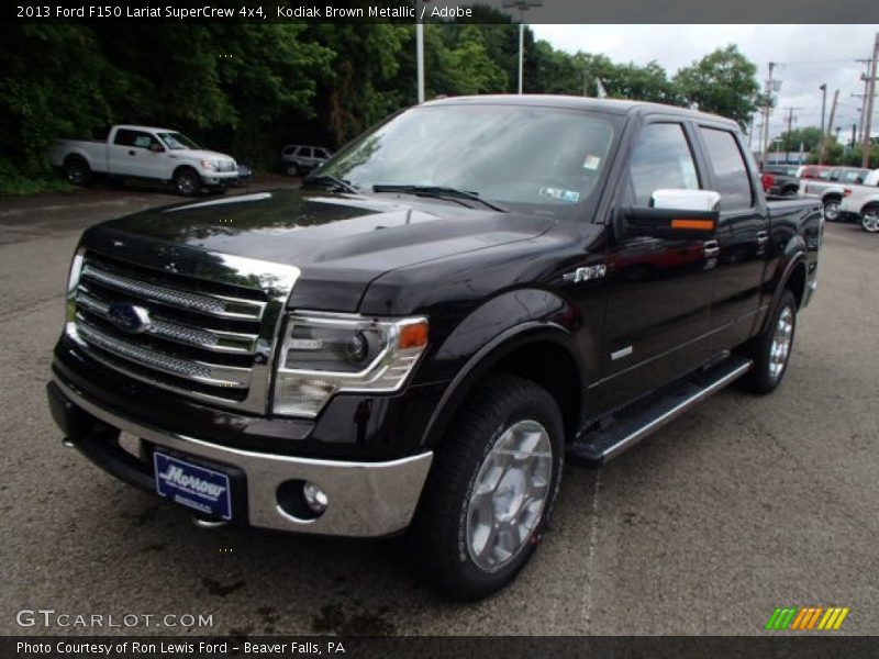 Kodiak Brown Metallic / Adobe 2013 Ford F150 Lariat SuperCrew 4x4