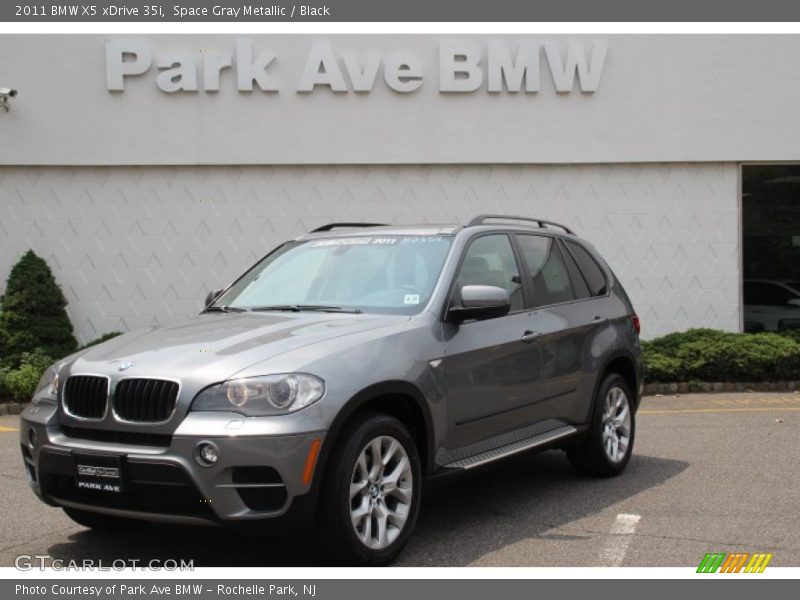 Space Gray Metallic / Black 2011 BMW X5 xDrive 35i