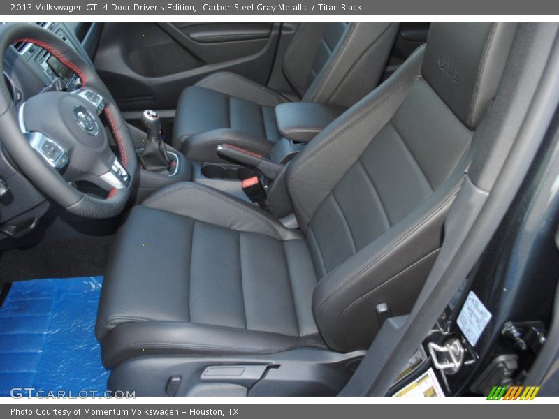 Carbon Steel Gray Metallic / Titan Black 2013 Volkswagen GTI 4 Door Driver's Edition