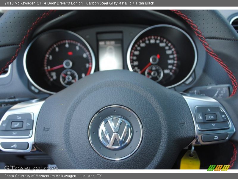 Carbon Steel Gray Metallic / Titan Black 2013 Volkswagen GTI 4 Door Driver's Edition