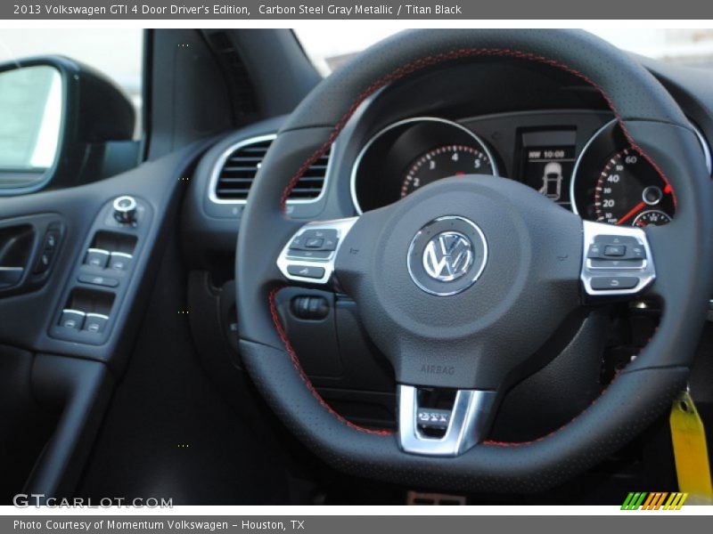 Carbon Steel Gray Metallic / Titan Black 2013 Volkswagen GTI 4 Door Driver's Edition