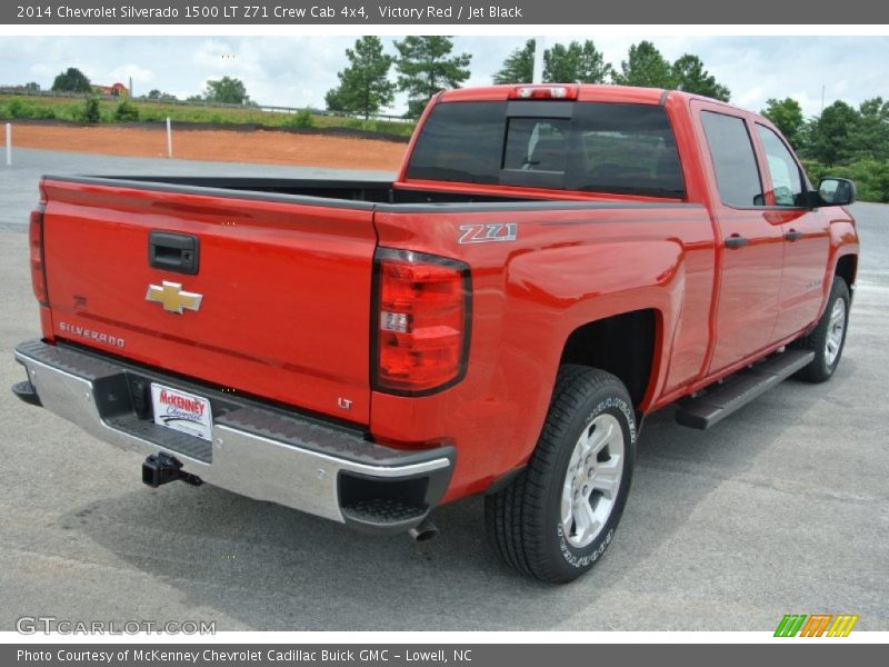 Victory Red / Jet Black 2014 Chevrolet Silverado 1500 LT Z71 Crew Cab 4x4