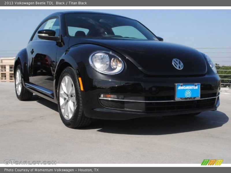 Black / Titan Black 2013 Volkswagen Beetle TDI