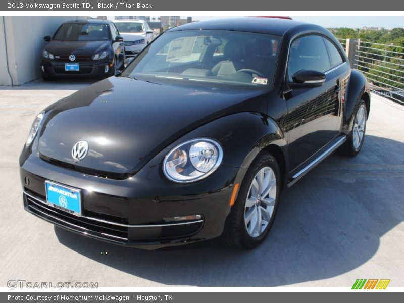 Black / Titan Black 2013 Volkswagen Beetle TDI