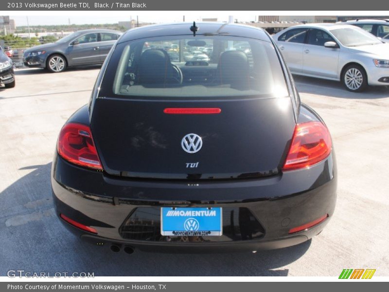 Black / Titan Black 2013 Volkswagen Beetle TDI