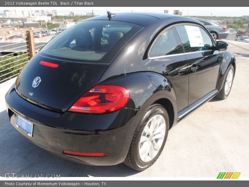 Black / Titan Black 2013 Volkswagen Beetle TDI