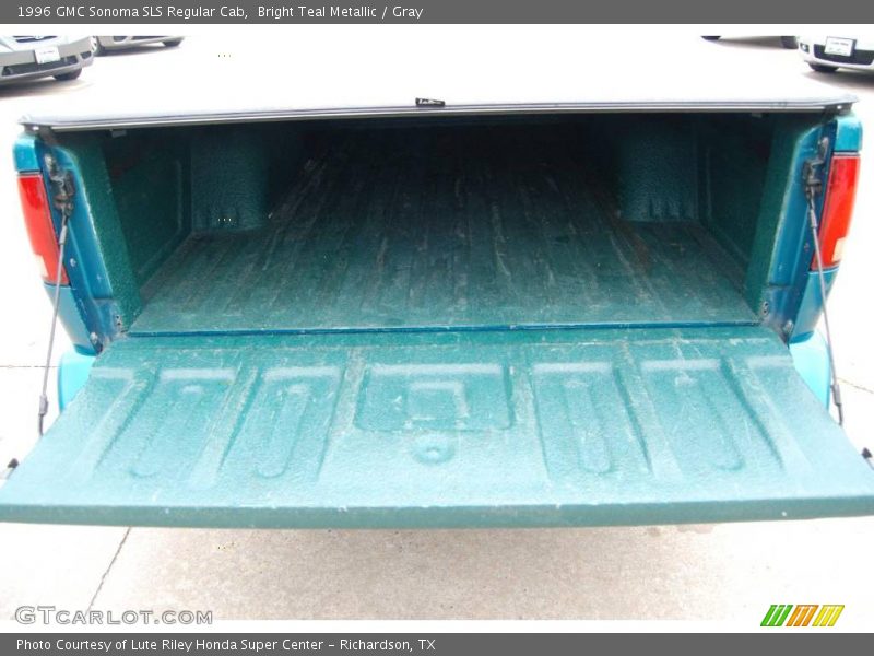 Bright Teal Metallic / Gray 1996 GMC Sonoma SLS Regular Cab