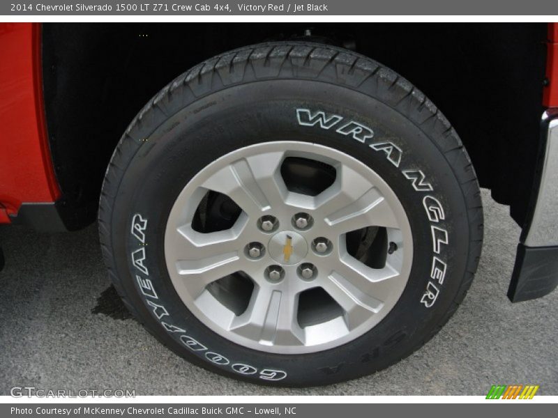  2014 Silverado 1500 LT Z71 Crew Cab 4x4 Wheel