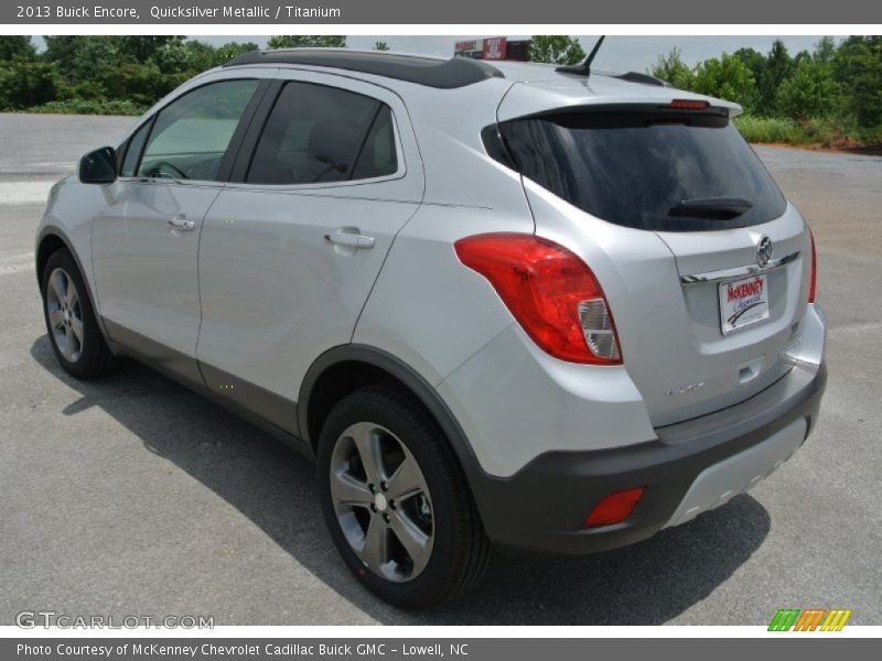 Quicksilver Metallic / Titanium 2013 Buick Encore
