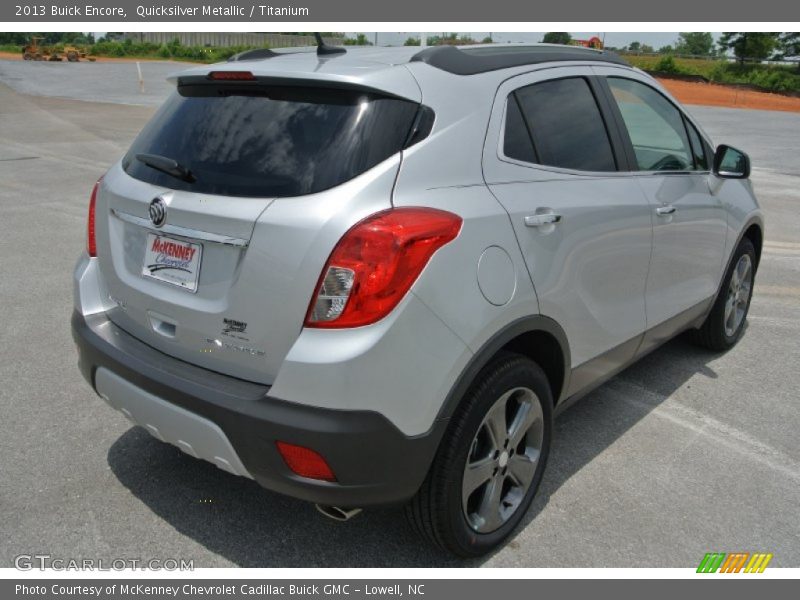 Quicksilver Metallic / Titanium 2013 Buick Encore