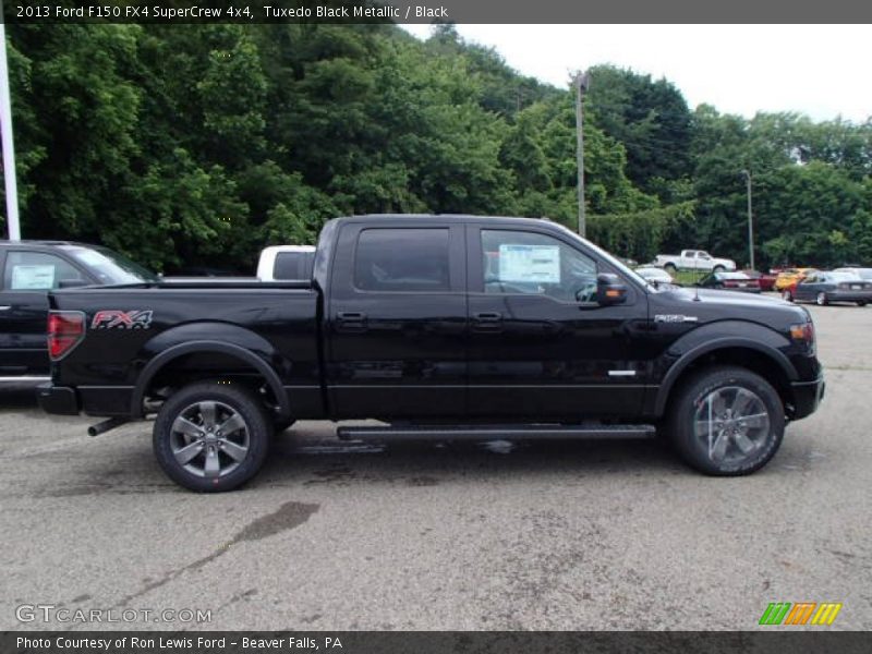Tuxedo Black Metallic / Black 2013 Ford F150 FX4 SuperCrew 4x4