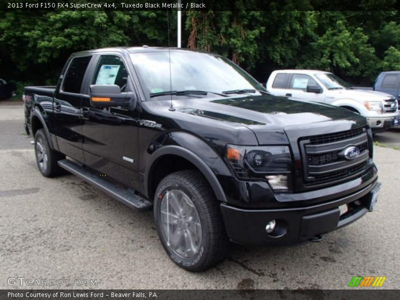 Tuxedo Black Metallic / Black 2013 Ford F150 FX4 SuperCrew 4x4