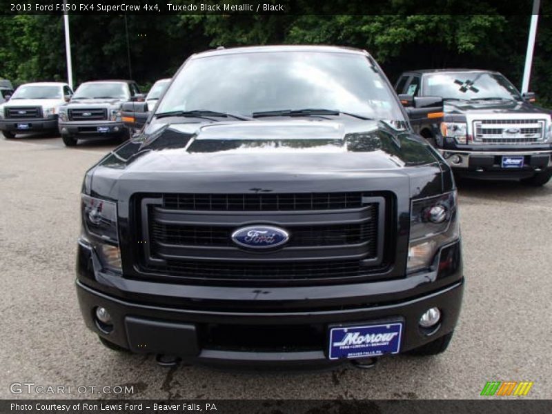 Tuxedo Black Metallic / Black 2013 Ford F150 FX4 SuperCrew 4x4
