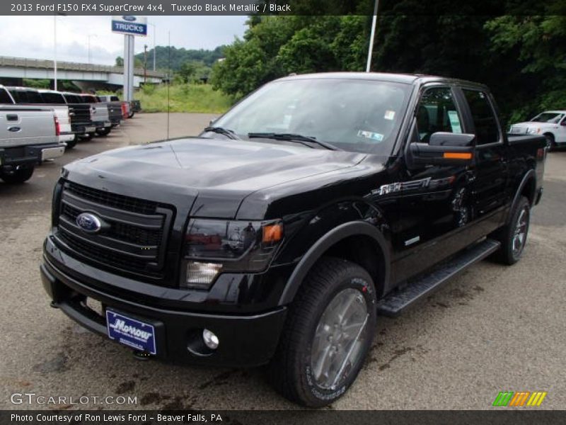Tuxedo Black Metallic / Black 2013 Ford F150 FX4 SuperCrew 4x4