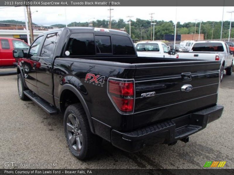 Tuxedo Black Metallic / Black 2013 Ford F150 FX4 SuperCrew 4x4