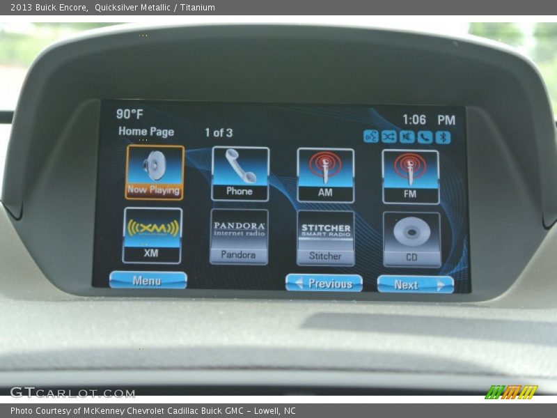 Quicksilver Metallic / Titanium 2013 Buick Encore