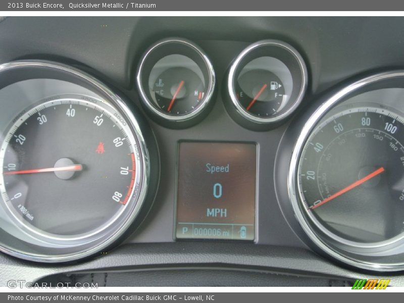 Quicksilver Metallic / Titanium 2013 Buick Encore