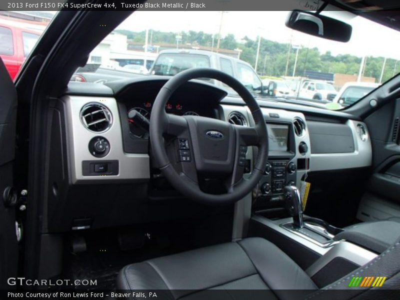 Tuxedo Black Metallic / Black 2013 Ford F150 FX4 SuperCrew 4x4