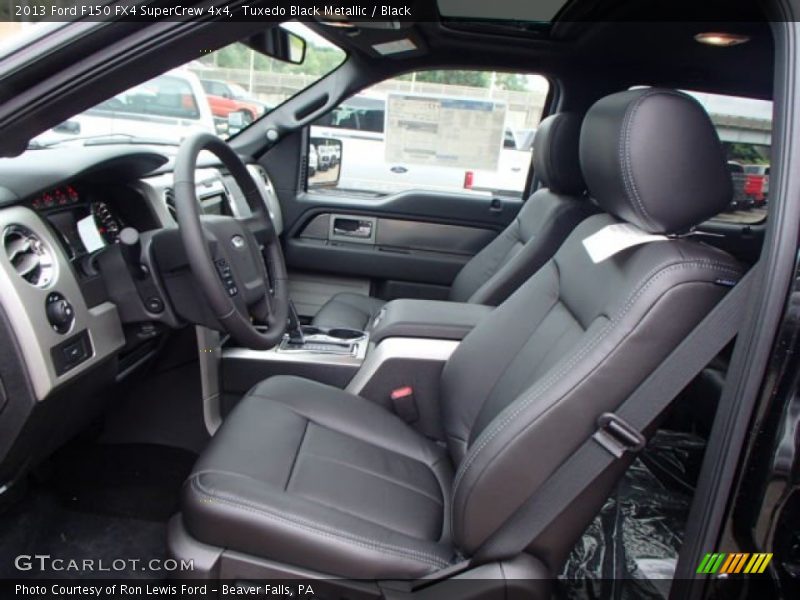 Tuxedo Black Metallic / Black 2013 Ford F150 FX4 SuperCrew 4x4