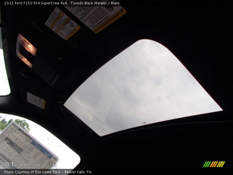 Tuxedo Black Metallic / Black 2013 Ford F150 FX4 SuperCrew 4x4