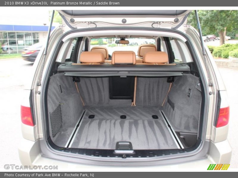 Platinum Bronze Metallic / Saddle Brown 2010 BMW X3 xDrive30i