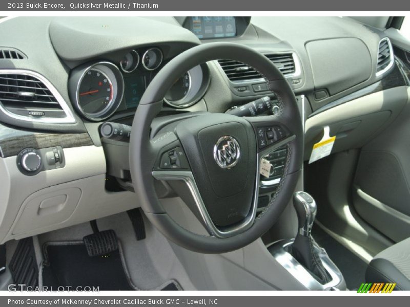 Dashboard of 2013 Encore 