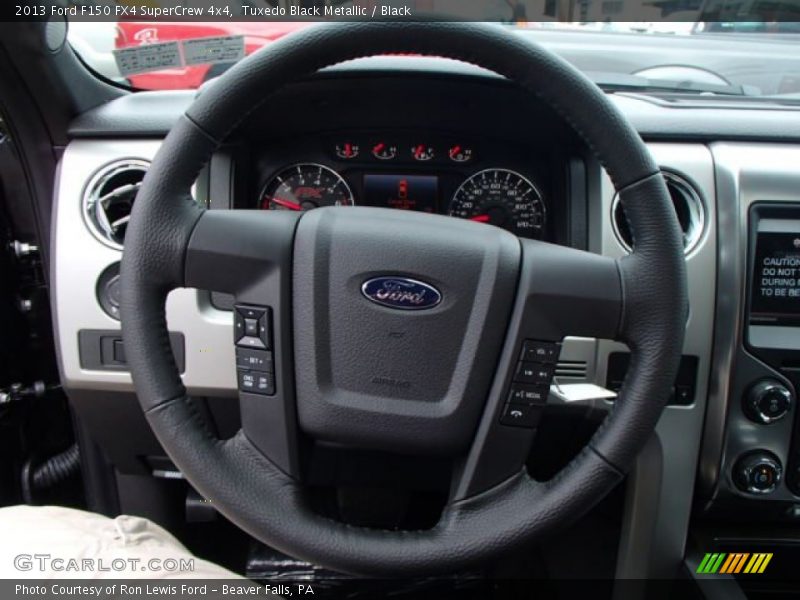 Tuxedo Black Metallic / Black 2013 Ford F150 FX4 SuperCrew 4x4