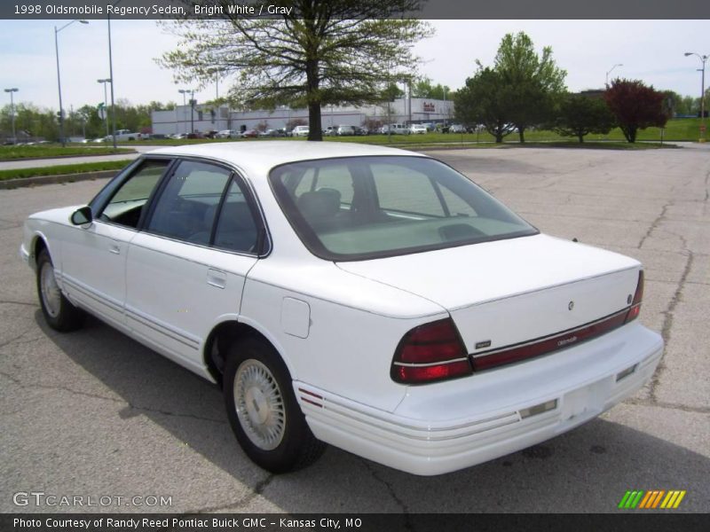 Bright White / Gray 1998 Oldsmobile Regency Sedan