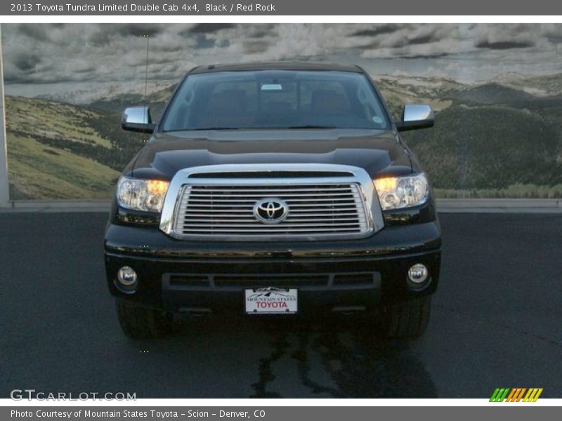 Black / Red Rock 2013 Toyota Tundra Limited Double Cab 4x4