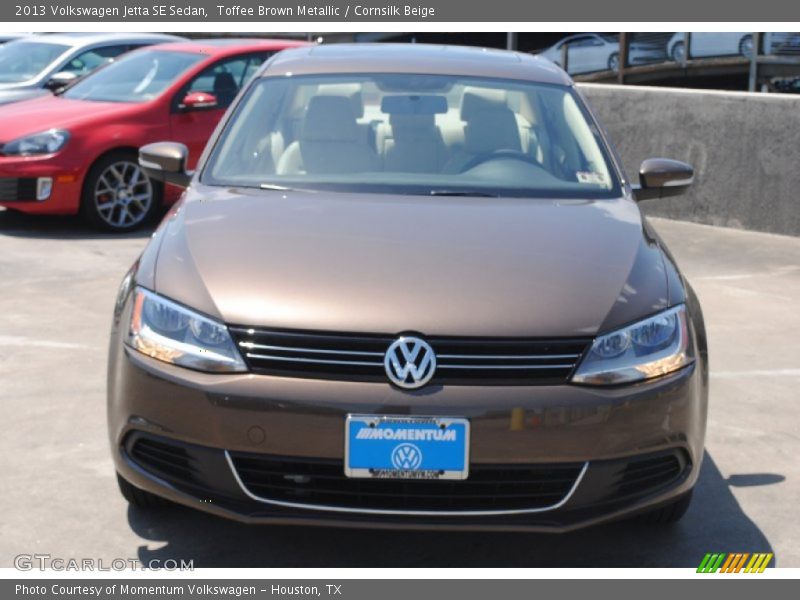 Toffee Brown Metallic / Cornsilk Beige 2013 Volkswagen Jetta SE Sedan