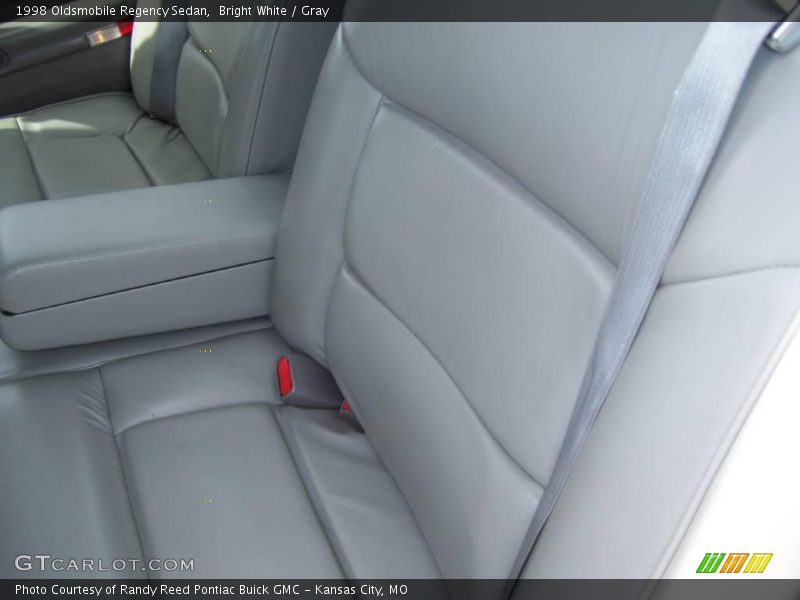 Bright White / Gray 1998 Oldsmobile Regency Sedan