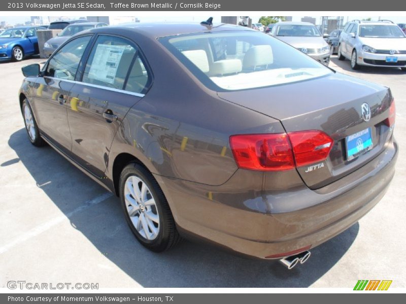 Toffee Brown Metallic / Cornsilk Beige 2013 Volkswagen Jetta SE Sedan