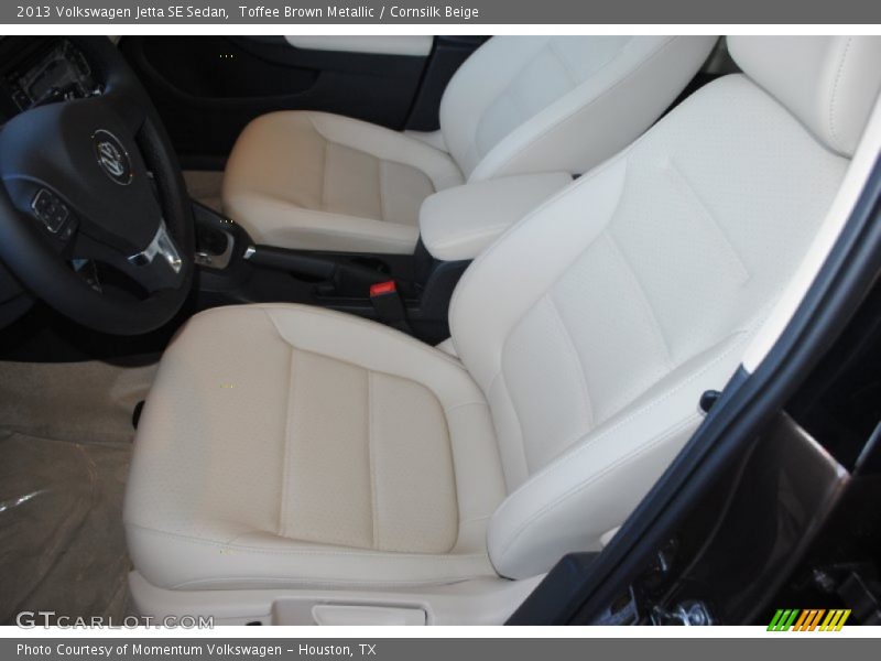 Toffee Brown Metallic / Cornsilk Beige 2013 Volkswagen Jetta SE Sedan