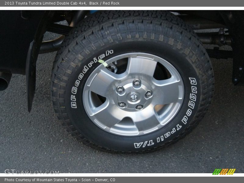 Black / Red Rock 2013 Toyota Tundra Limited Double Cab 4x4