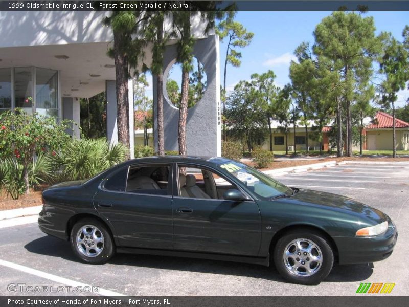 Forest Green Metallic / Neutral 1999 Oldsmobile Intrigue GL