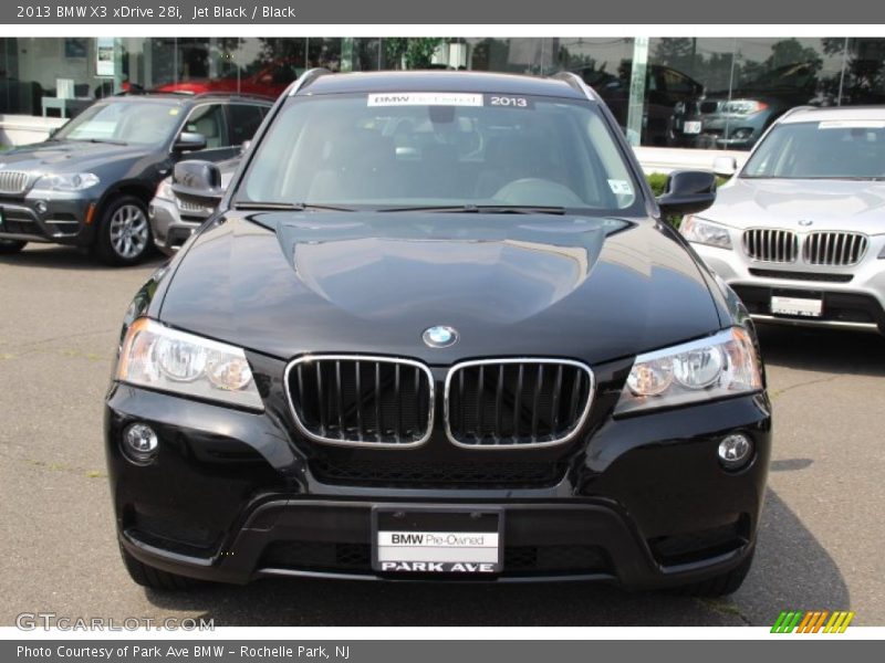 Jet Black / Black 2013 BMW X3 xDrive 28i