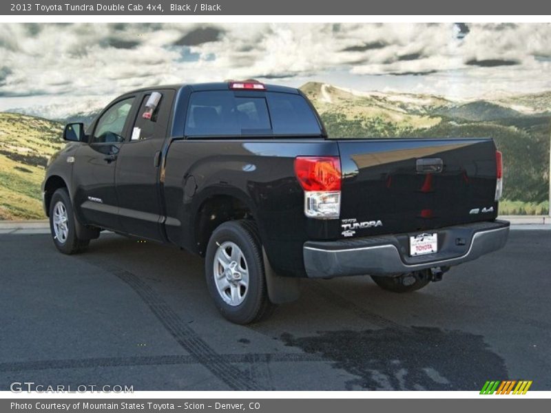 Black / Black 2013 Toyota Tundra Double Cab 4x4