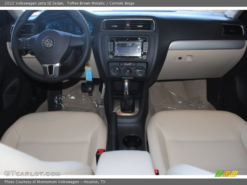 Toffee Brown Metallic / Cornsilk Beige 2013 Volkswagen Jetta SE Sedan