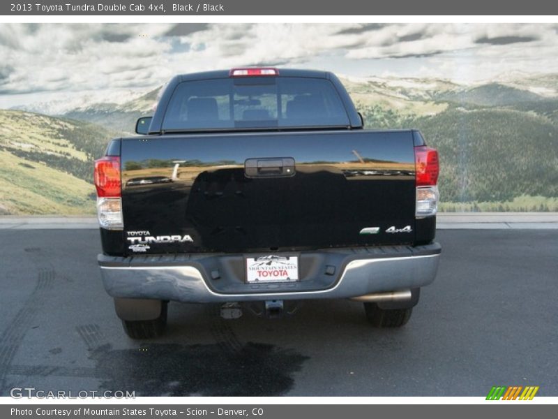 Black / Black 2013 Toyota Tundra Double Cab 4x4