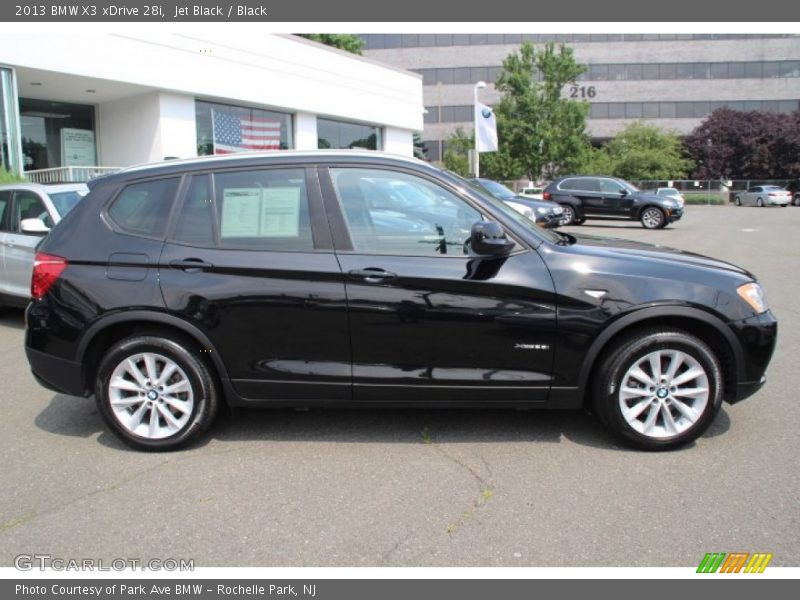 Jet Black / Black 2013 BMW X3 xDrive 28i