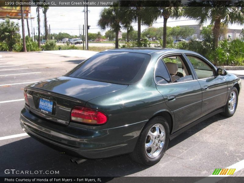 Forest Green Metallic / Neutral 1999 Oldsmobile Intrigue GL