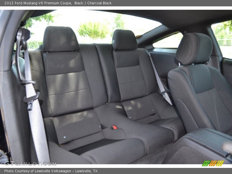 Black / Charcoal Black 2013 Ford Mustang V6 Premium Coupe