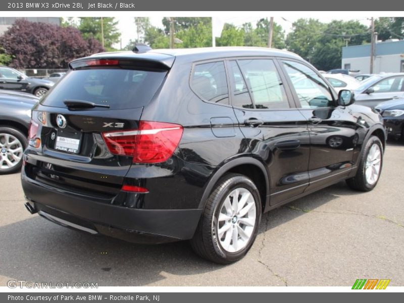 Jet Black / Black 2013 BMW X3 xDrive 28i