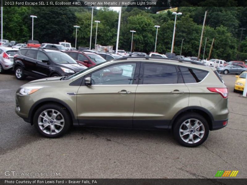  2013 Escape SEL 1.6L EcoBoost 4WD Ginger Ale Metallic